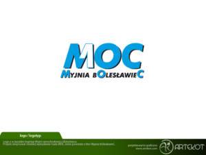 Logotyp myjni z Bolesławca MOC