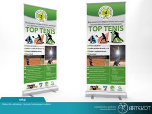 Rollup dla firmy Top Tenis z Lubina